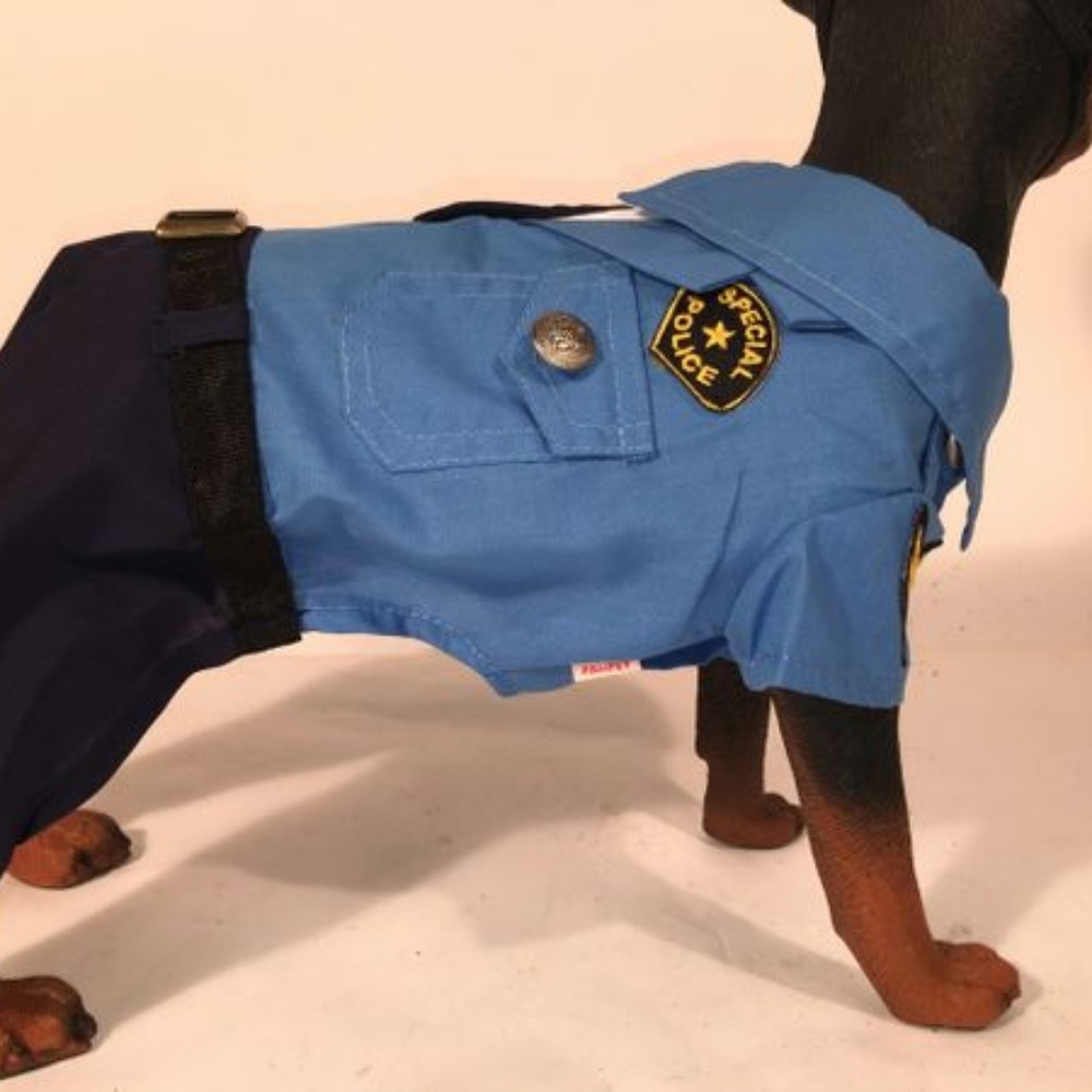 Policeman Puppe Love Dog Pet Halloween Costume - Picture 4 of 5